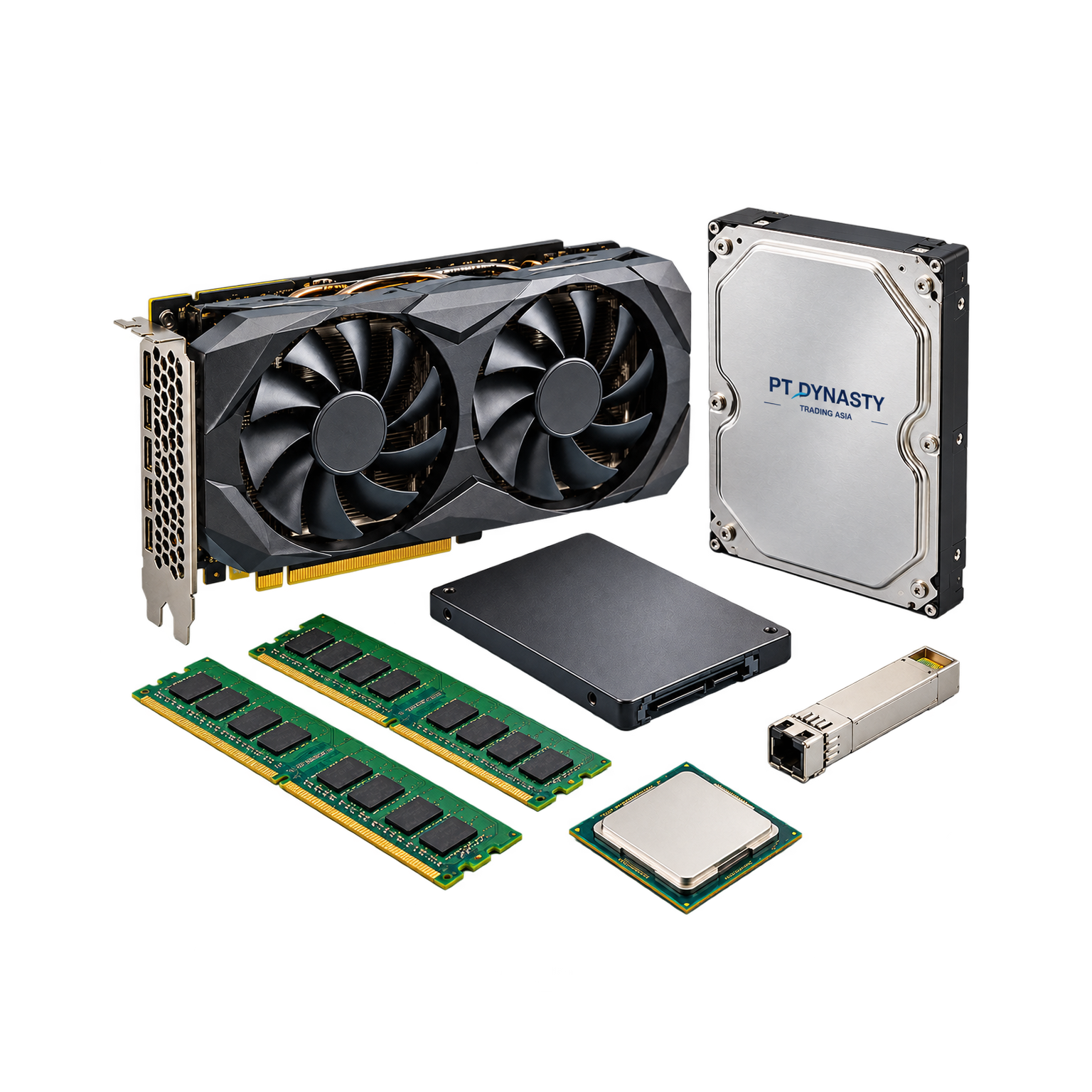 Computer hardware and networking components